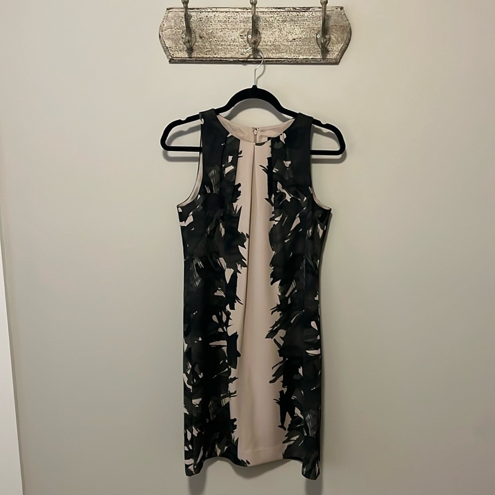 Ann Taylor Black & Tan Dress, Size 6
